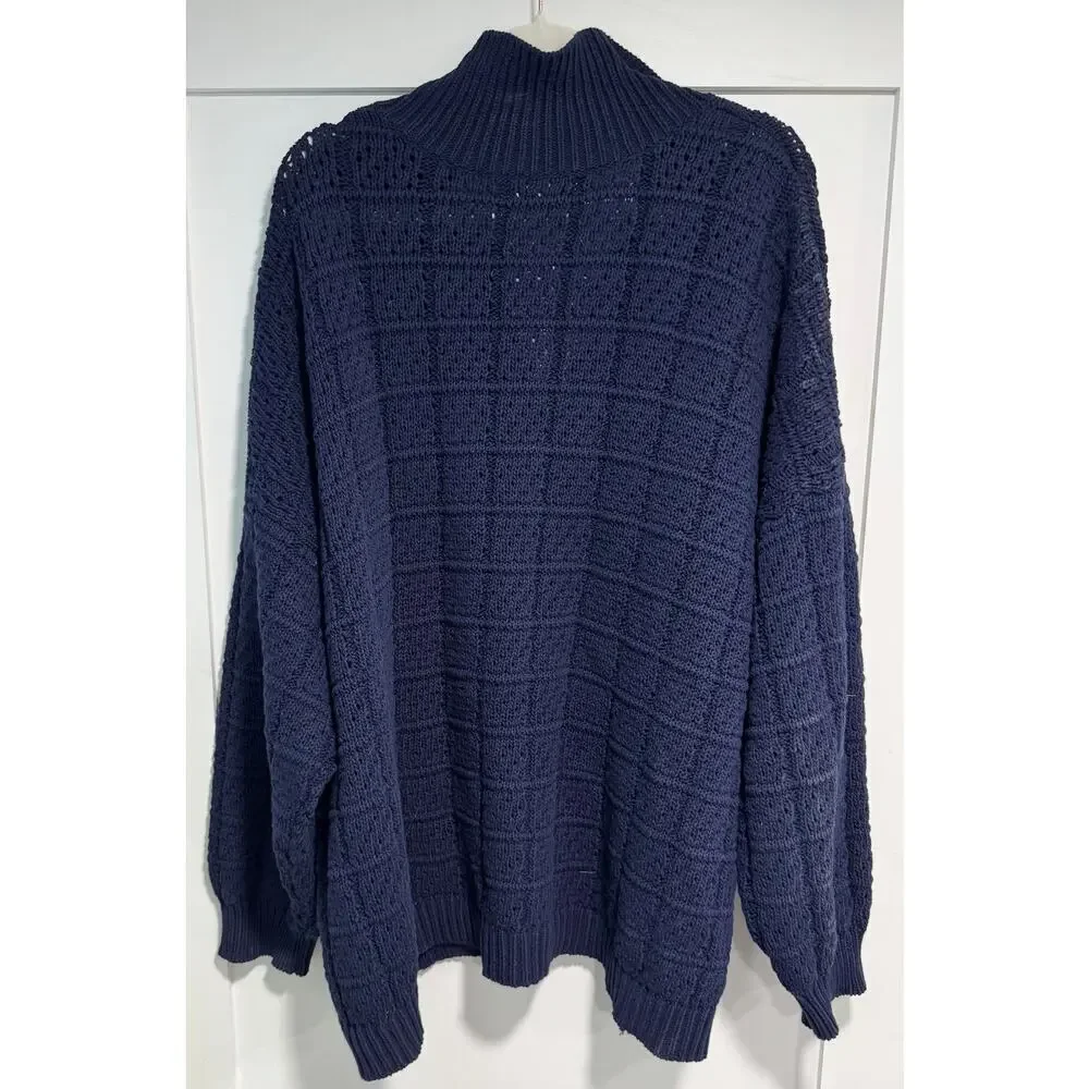RACHEL COMEY x Target Polo Pullover Chunky Knit Collared Sweater Size 3X